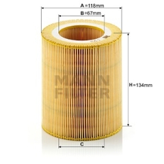 Lọc khí Mann C 1250