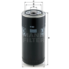 Lọc dầu Mann Filter W962