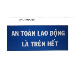 Biển báo an toàn là trên hết