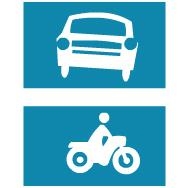 Biển báo 403 - Đường dành cho ô tô xe máy