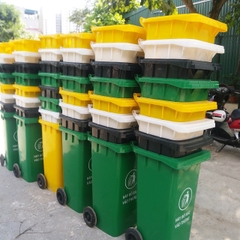 Thùng rác nhựa HDPE 240L