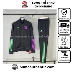 Bộ Thể Thao Adidas Màu Đen - Adidas Bandes Bayern Munich - IB1554