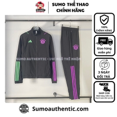 Bộ Thể Thao Adidas Màu Đen - Black FC Bayern Tiro 23 Presentation - IB1563/IB1557