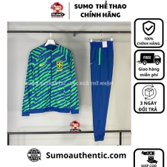 Bộ Thể Thao Nike Màu Xanh - Nike Brazil National Team Anthem - DR9018-490/DH4842-490