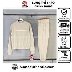 Bộ Thể Thao Adidas Màu Be - adidas Pharrell Williams Basics Crew - HS4832/HS4846