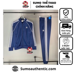 Bộ Thể Thao Adidas Màu Xanh Navy - Blue Adicolor Classics Primeblue - HK7340/HK7353