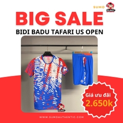 Bộ Thể Thao Màu Xanh - BIDI BADU TAFARI TECH TEE - BLUE, WHITE, RED-BIDIBADU 14