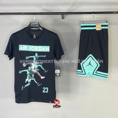 Bộ Thể Thao Nike Màu Đen - S.G NIKE JORDAN DRI-FIT - 916135-010/FB7581-011