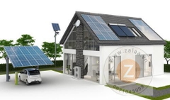 Hệ thống điện năng lượng mặt trời gia đình công suất 20kw