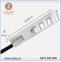 Đèn đường năng lượng mặt trời 150w vỏ nhôm cao cấp mã số sản phẩm ZLT-150S ZALAA