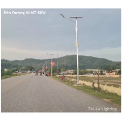 Bộ Đèn Đường Năng Lượng Mặt Trời 80w - Dành cho các dự án đường nông thôn mới