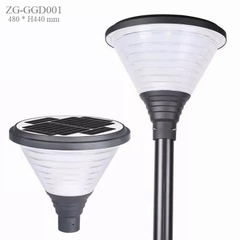 Đèn Cảnh Quan Sân Vườn Năng Lượng Mặt Trời ZG-GGD001 ZALAA cho cột cao 2-4m