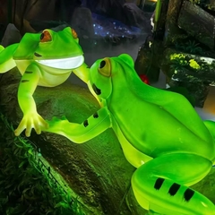 Đèn LED ZALAA Mô Phỏng Hình Con Ếch Frog Năng Động cho Vườn Ánh Sáng / Light Garden