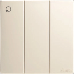 Bộ công tắc ba 1 chiều 16A màu Champagne K3 Simon (571031-46)