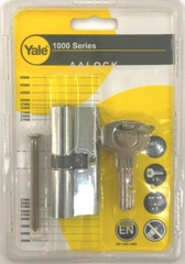 Ruột khóa Yale 10-1002-3535-00-11-01, màu crôm bóng