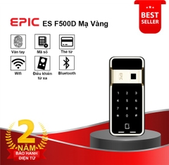 Khóa điện tử Epic ES F500D mạ vàng 24k