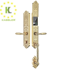Khóa đại sảnh vân tay Kassler KL-939 mạ vàng 24K, app mobile