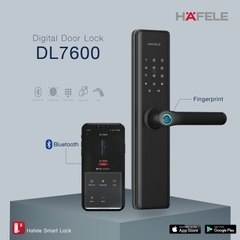 Khóa cửa điện tử Hafele DL7600, có bluetooth