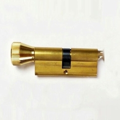 Ruột khóa Fadex một đầu chìa một đầu chốt màu đồng vàng