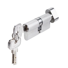 Ruột khóa Hafele 489.56.003, 1 đầu chìa 1 đầu chốt (65 mm)