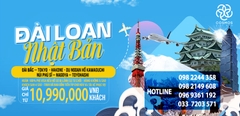 DI SẢN VIỆT MỜI HỢP TÁC SERI TOUR ĐÀI LOAN - NHẬT BẢN MÙA THU 