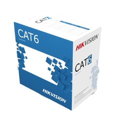 Cáp mạng chuyên dụng  CAT6 Hikvision 8 Lõi đồng nguyên chất 99.95% DS-1LN6-UE-W