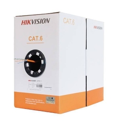 Cáp mạng chuyên dụng  CAT6 Hikvision 8 Lõi đồng nguyên chất 99.95% DS-1LN6-UU