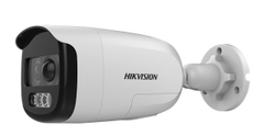 CAMERA HIKVISION TVI 2MP COLORVU TÍCH HỢP CÒI & ĐÈN BÁO ĐỘNG DS-2CE12DFT-PIRXOF