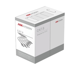 Cáp mạng chuyên dụng  CAT6 Hikvision 8 Lõi đồng nguyên chất 99.95% DS-1LN6UZC0