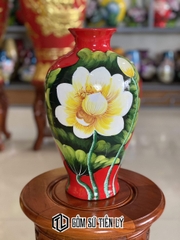 Bình gốm sứ 3d trang trí-BGD73