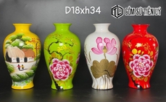 Bình sơn mài để bàn-TLM42