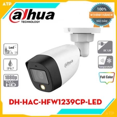 Camera DAHUA DH-HAC-HFW1239CP-LED dây đồng trục