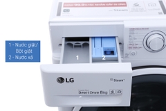 Máy giặt cửa ngang  LG Invester 8kg FC1408S4W2 (NGANG)