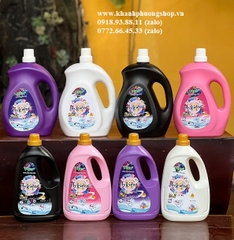 nước giặt quần áo HygienC công nghệ Thái Lan siêu thơm, siêu mềm vải (can 2L, 3.6L)