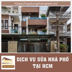  Dịch Vụ Sửa Nhà Phố Tại Hồ Chí Minh