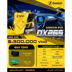 ANDROID BOX ZESTECH DX265