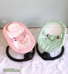 Nôi điện CẢM ỨNG tự động ru bé ngủ CAYABE Baby Swing màu hồng