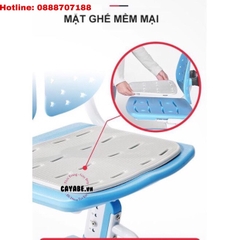 GHẾ HỌC SINH CHỐNG GÙ, CHỐNG CẬN MÀU XANH CB-001