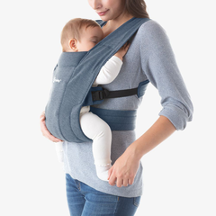 Địu cho bé Ergobaby Embrace Cozy – Oxford Blue