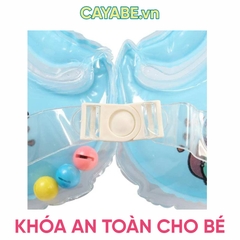 Phao bơi đỡ cổ chống lật an toàn cho bé sơ sinh tập bơi thủy lực