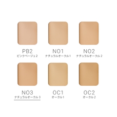 Phấn nền trang điểm chống nắng - naturaglacé CLEAR POWDER FOUNDATION NO3