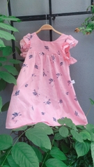 Váy thiết kế bé gái màu hồng