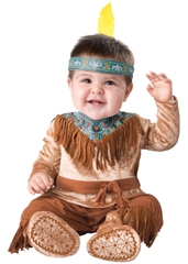 Trang phục hóa trang thổ dân cho bé màu nâu