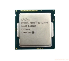 10895 Bộ xử lý CPU E3-1271 v3 (8M Cache, 3.60 GHz, 5.00 GT s) 4 cores 8 threads / socket 1150