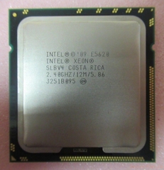 10898 Bộ xử lý CPU E5620 (12M Cache, 2.40 GHz, 5.86 GT s) 4 cores 8 threads / socket 1366