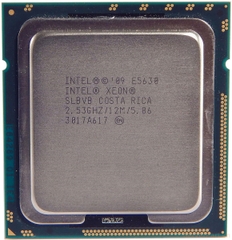 10899 Bộ xử lý CPU E5630 (12M Cache, 2.53 GHz, 5.86 GT s) 4 cores 8 threads / socket 1366