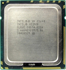 10900 Bộ xử lý CPU E5640 (12M Cache, 2.66 GHz, 5.86 GT s) 4 cores 8 threads / socket 1366