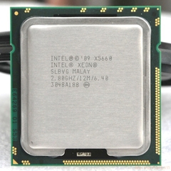 10907 Bộ xử lý CPU X5660 (12M Cache, 2.80 GHz, 6.40 GT s) 6 cores 12 threads / socket 1366