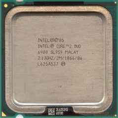 10980 Bộ xử lý CPU E6400 (2M Cache, 2.13 GHz, 1066 MHz FSB) 2 cores threads / socket 775