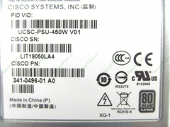 14208 Bộ nguồn PSU Hot Cisco C-Series C220 m3 450w 341-0496-01 UCSC-PSU-450W DPS-450AD-1 A